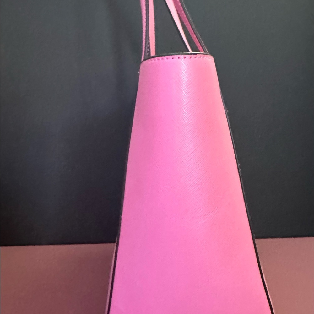 Kate Spade NY Blossom Pink Staci Medium Tote Bag & Blossom Pink Zip Wristlet - Picture 5 of 10